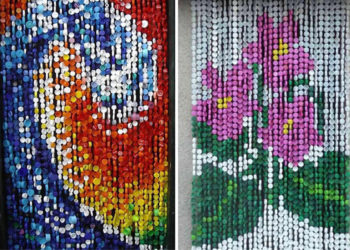 Comment faire un rideau de bouchon de bouteille en PET recyclé Divers conseils