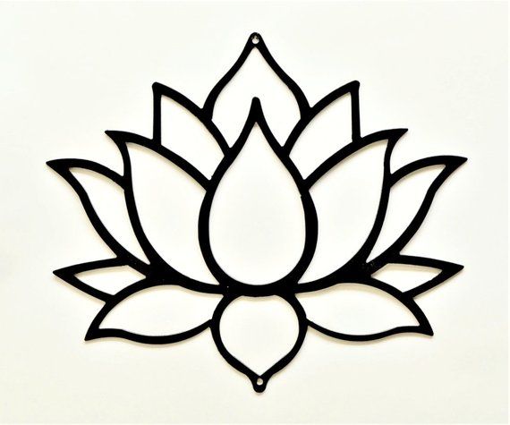 Coloriage fleur de lotus