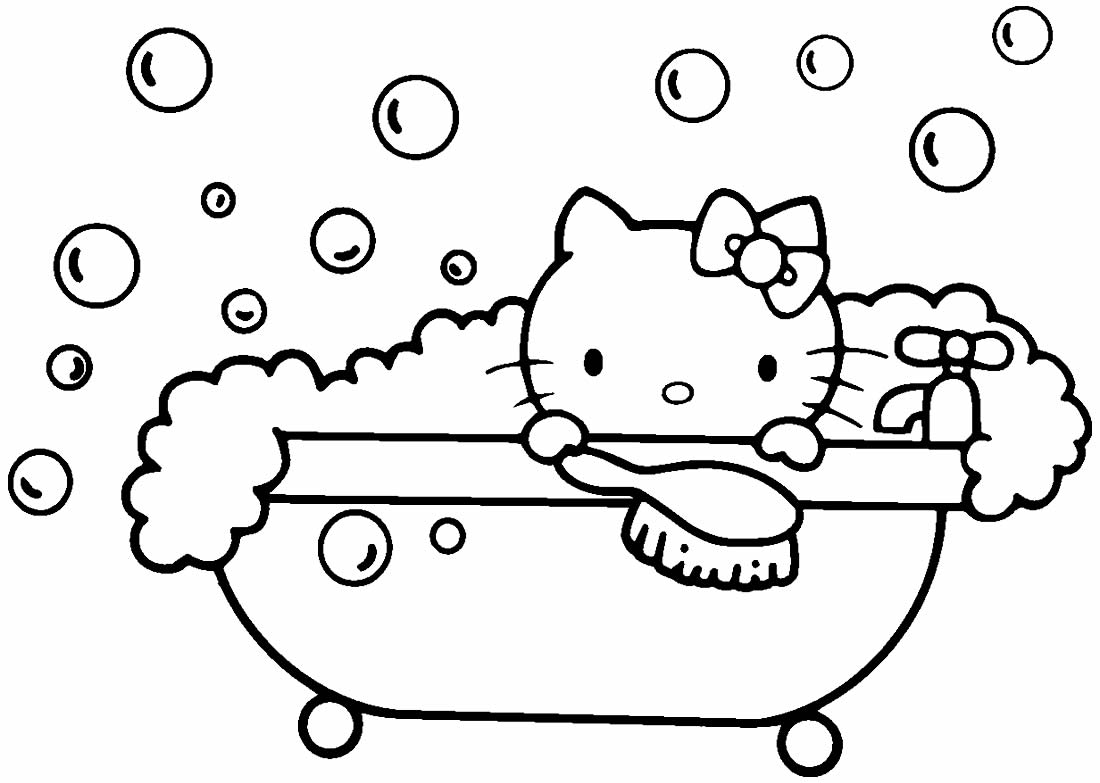 Image Hello Kitty à imprimer
