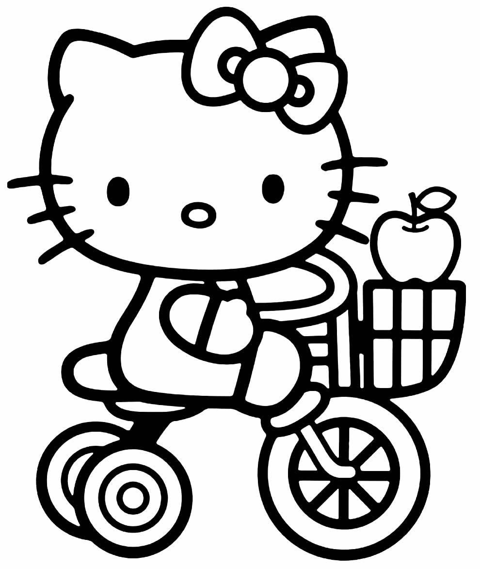 Image Hello Kitty à peindre