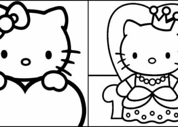 Coloriage Hello Kitty