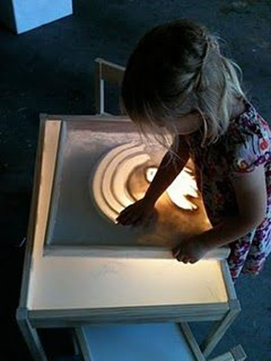 comment créer une lightbox pour les enfants dessiner et écrire