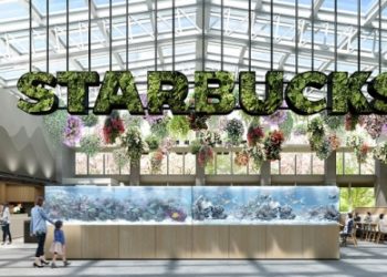 Starbucks va ouvrir une succursale interactive avec des fleurs et une faune numériques