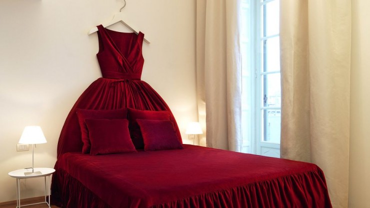 chambre à l'hôtel maison moschino5