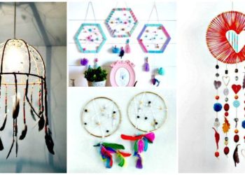 33 modèles de bricolage Dream Catcher avec des instructions étape par étape