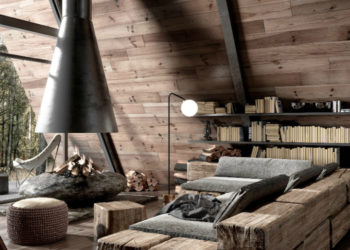 Cabane en bois de rêve au milieu de la forêt à Lake Tahoe en Californie