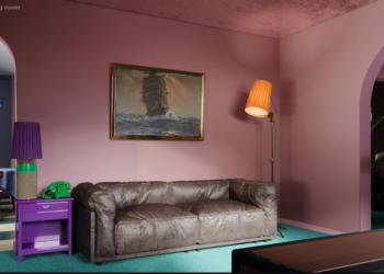 Les designers d’intérieur recréent 6 salles de dessins animés célèbres