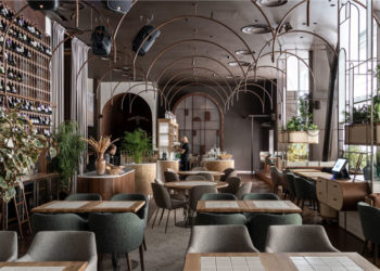 Restaurant Lucca par Yod Design Lab