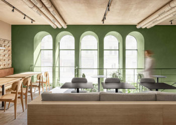 Restaurant Mama Manana à Kiev par Balbek Bureau