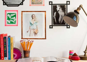 Décorez votre mur sans dépenser beaucoup et sans avoir besoin de trous!