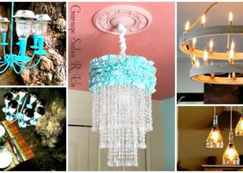 25 idées simples de lustre de bricolage pour fabriquer le vôtre
