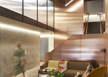 Bureau de la boutique Haymarket par Make Architects