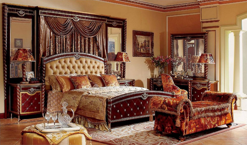 Idées f2 pour la décoration de chambre de style roi français dans votre maison de campagne