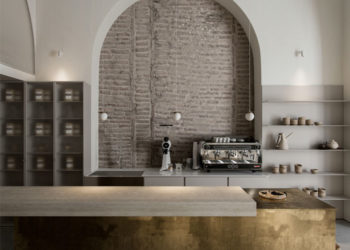 Projet de design de café par Studio Open