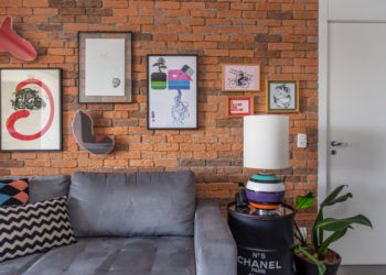 Briques apparentes: un joker dans la décoration