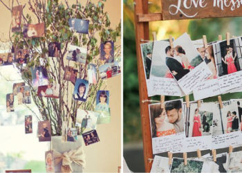 Corde à linge pour les photos de mariage – 30 idées 👰🤵