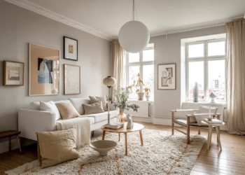 Comment décorer un salon neutre