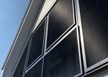 Microlouvre et réduction de la chaleur solaire