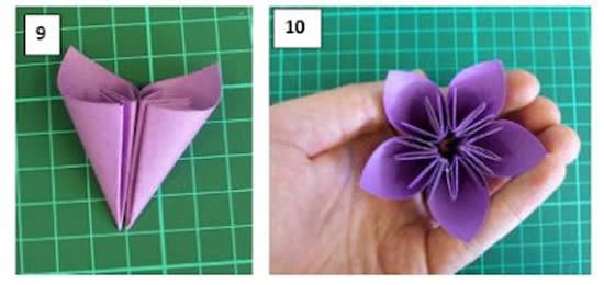Créer une belle fleur avec du papier