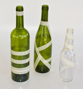 Comment décorer des bouteilles étape par étape