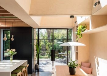 Une maison géorgienne contemporaine au nord de Londres