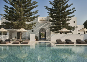 Hôtel de luxe Parilio à Paros Grèce