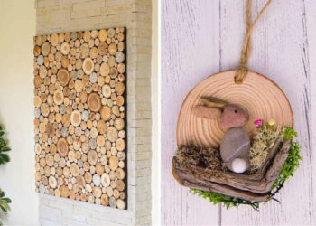 Artisanat avec du bois rustique | comment le faire à la maison