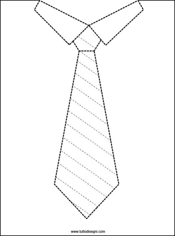 modèle de cravate pour la fête des pères
