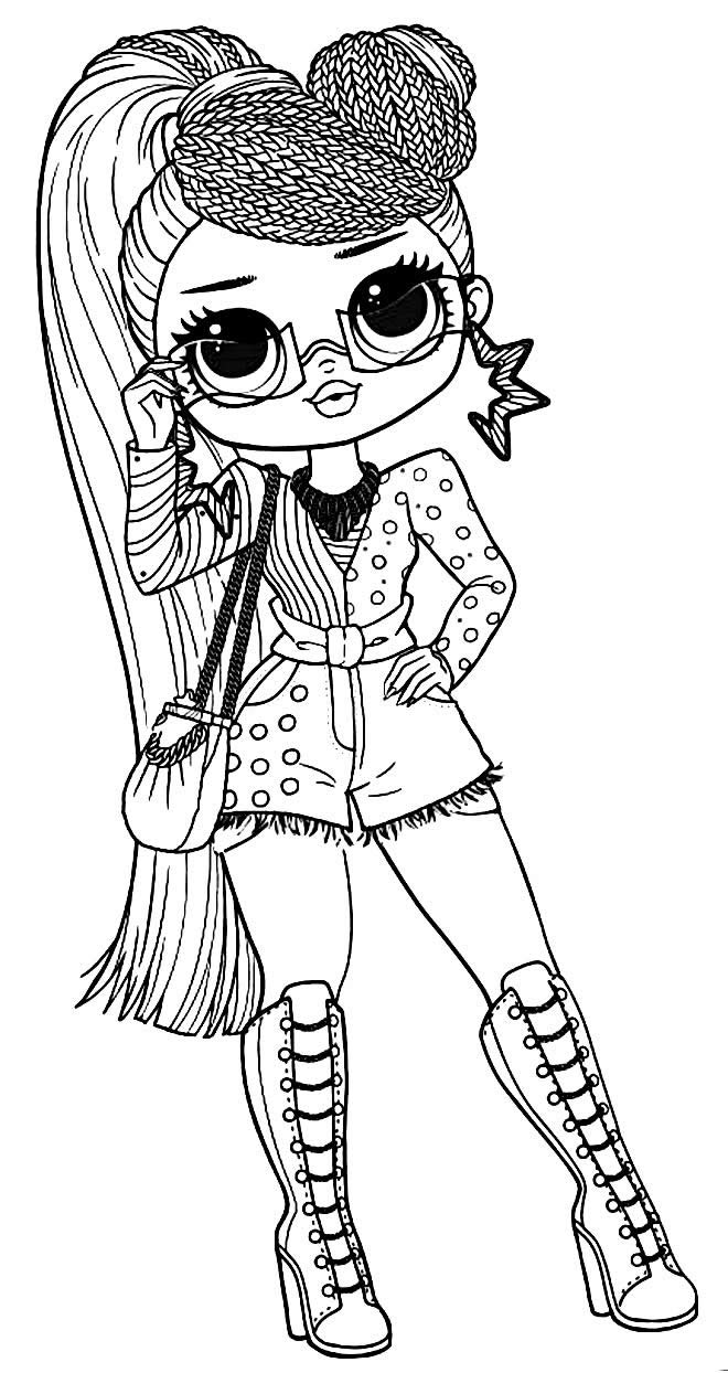 Coloriage LOL Teen Doll