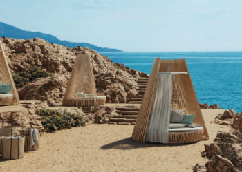 Cabane Lounge Bed par Ethimo