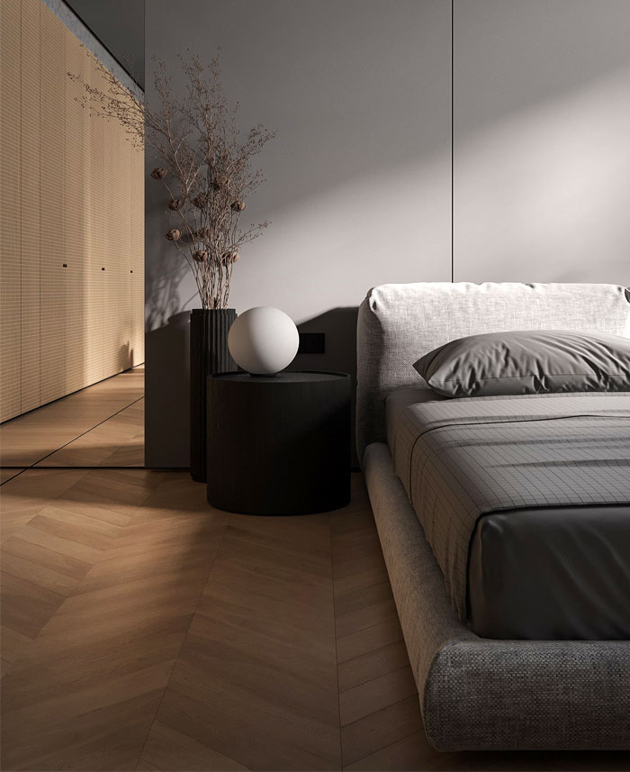 Projet de conception d'appartement Fog par Bezmirno Architects brouillard bezmirno architectes 12