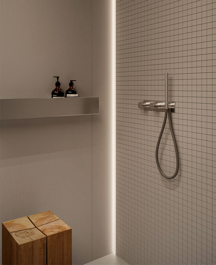 Projet de conception d'appartement Fog par Bezmirno Architects brouillard bezmirno architectes 9