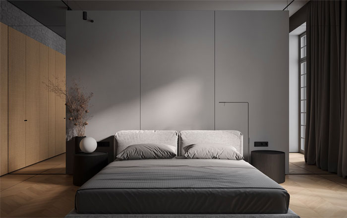 Projet de conception d'appartement Fog par Bezmirno Architects brouillard bezmirno architectes 3