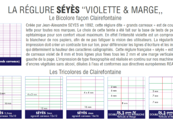 C'est quoi un cahier seyes ?