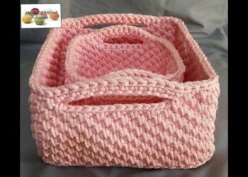 Comment Amidonner un panier en crochet ?