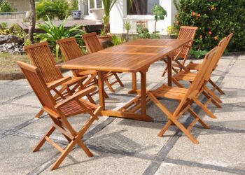 Comment Huiler un salon de jardin en teck ?