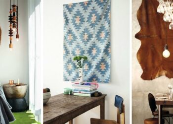 Comment accrocher au mur une peau de vache ?