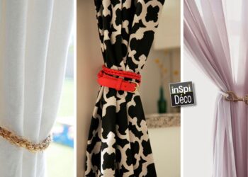 Comment accrocher des rideaux sans œillets ?