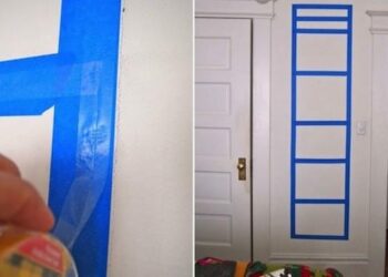 Comment accrocher sans abîmer la peinture ?