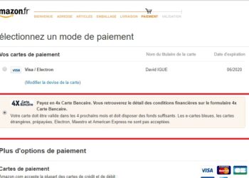 Comment activer le paiement en 4 fois sur Amazon ?