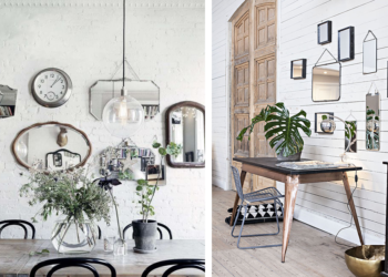Comment agencer plusieurs miroirs sur un mur ?