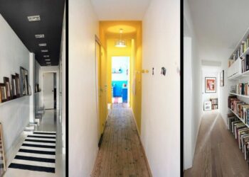 Comment agrandir un couloir long et etroit ?