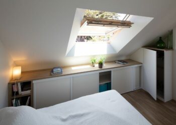 Comment aménagement chambre rangement sous pente ?