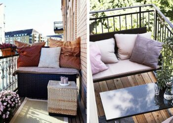 Comment aménager un petit balcon en longueur ?