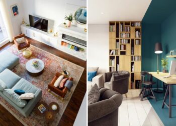 Comment aménager un petit salon avec escalier ?