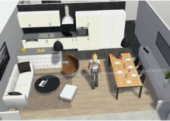 Comment aménager un salon-cuisine de 25m2 ?