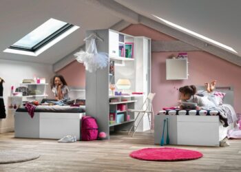 Comment aménager une petite chambre pour deux filles ?