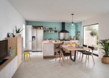 Comment amenager une petite cuisine ouverte sur salon ?