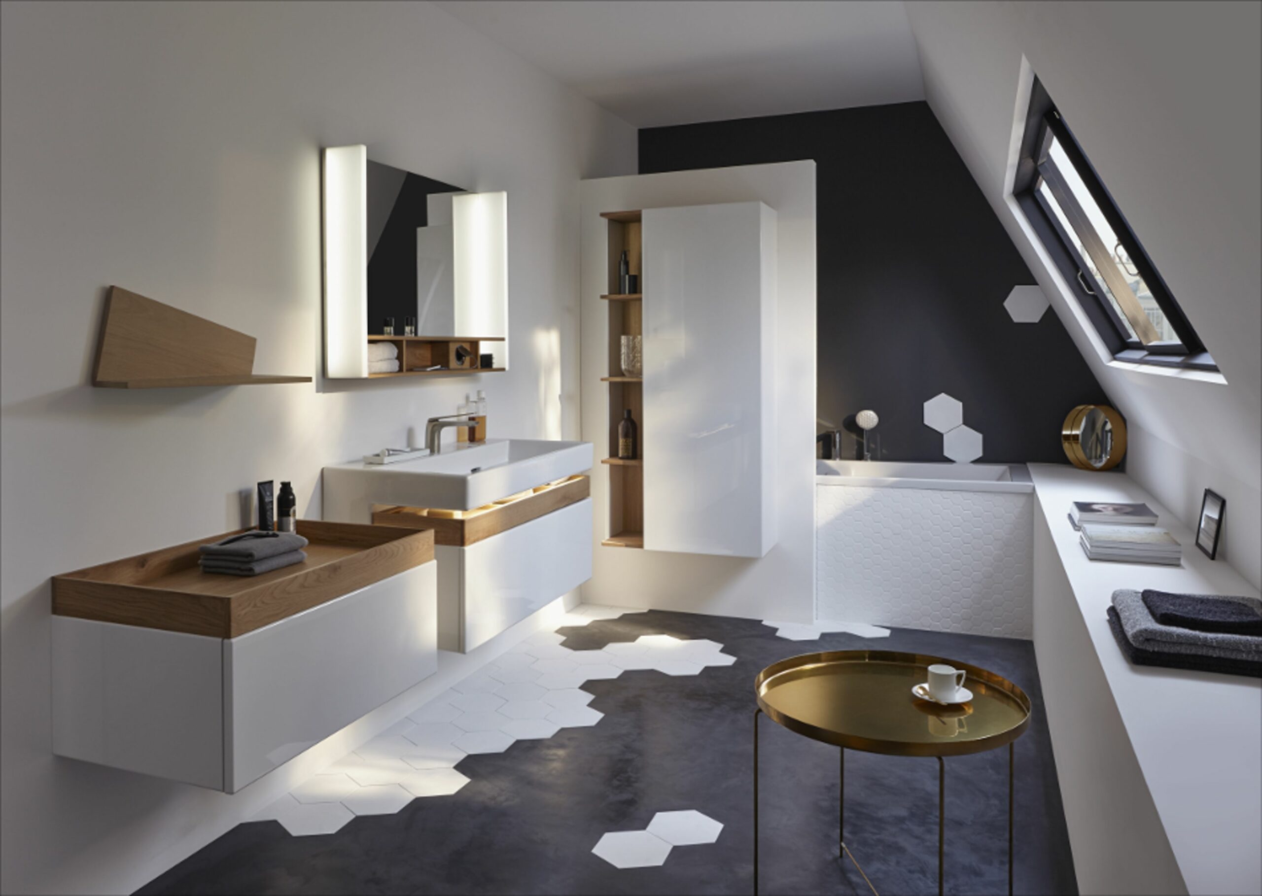 Comment amenager une salle de bain étroite