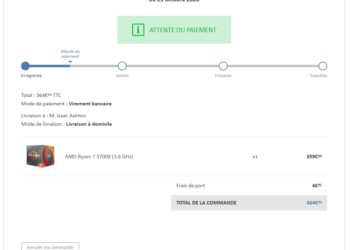 Comment annuler une commande signée ?